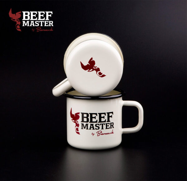 Kubek emaliowany BeefMaster x Emalco 350 ml