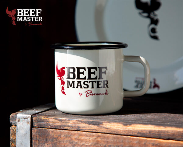 Kubek emaliowany BeefMaster x Emalco 350 ml - obrazek 2